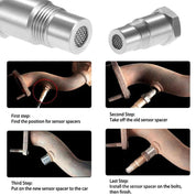 Car Oxygen Sensor Adapter Check Engine Light Fix M18*1.5 - Image 6