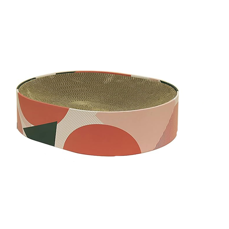Cat Scratching Pad Set Durable Cardboard Cat Toys Play Relaxation