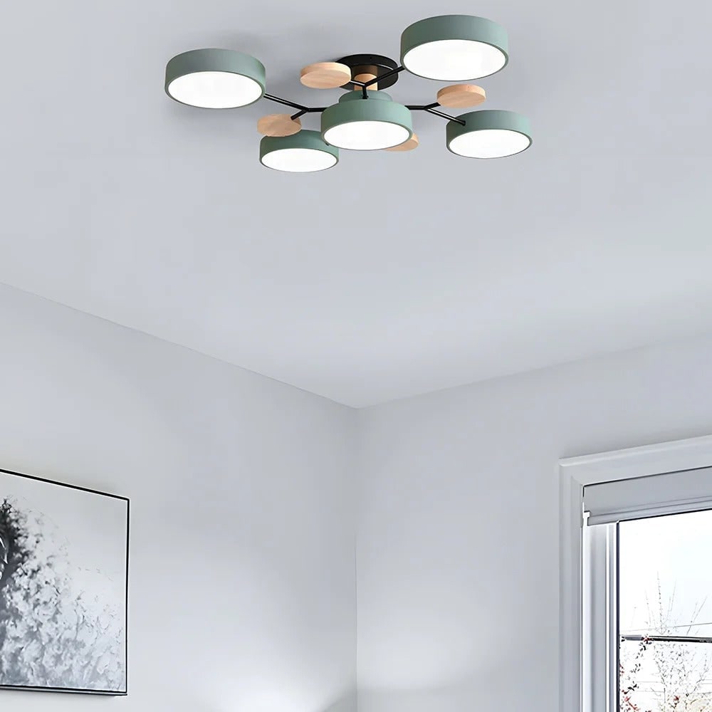Chandelier Ceiling Light Hexagon Design Modern - Image 14