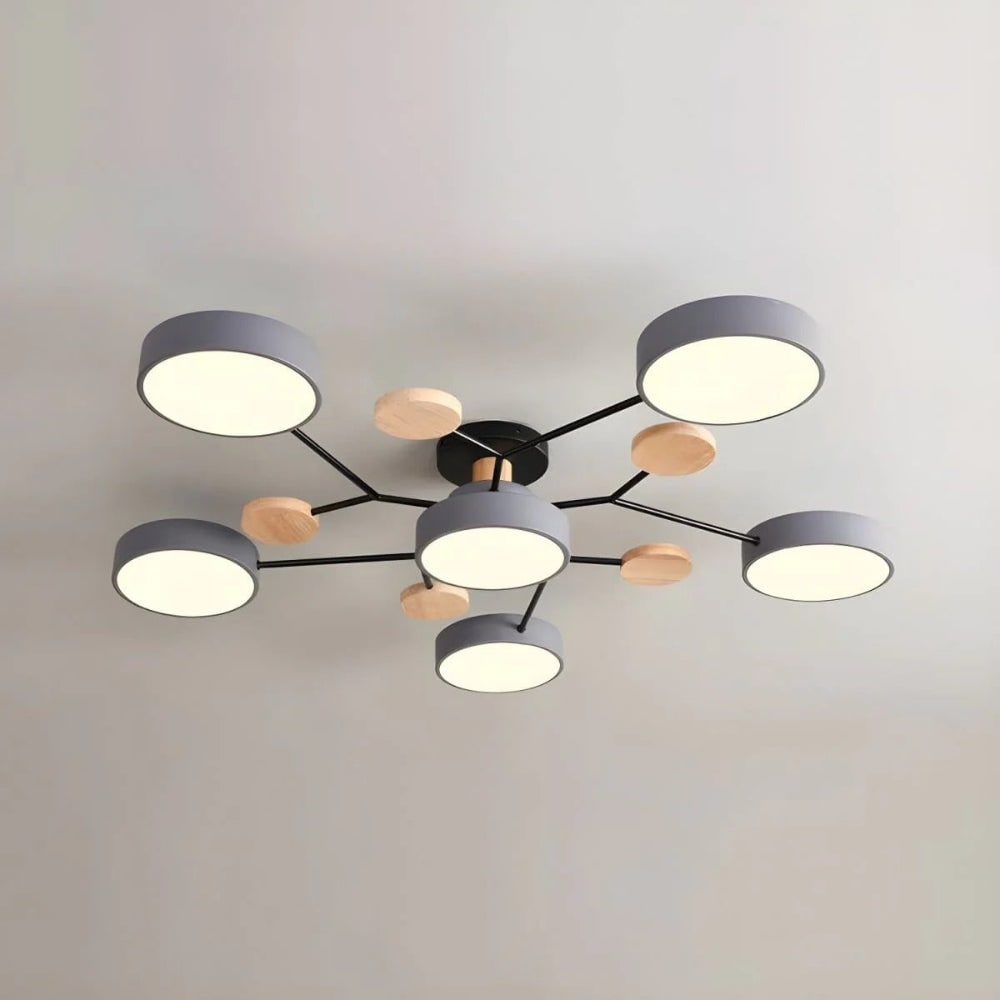 Chandelier Ceiling Light Hexagon Design Modern - Image 16