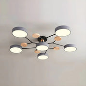Chandelier Ceiling Light Hexagon Design Modern - Image 16