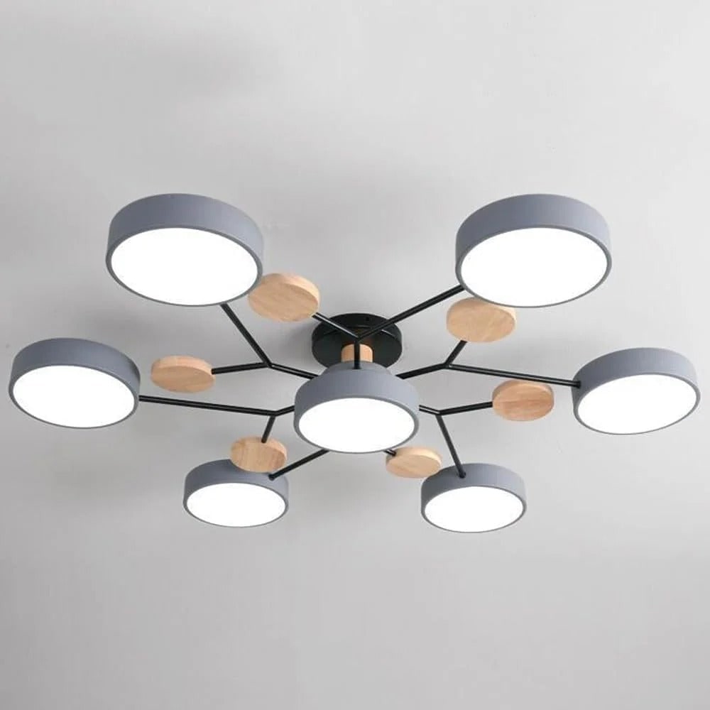 Chandelier Ceiling Light Hexagon Design Modern - Image 18
