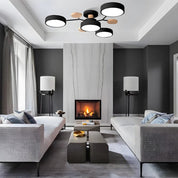 Chandelier Ceiling Light Hexagon Design Modern - Image 2