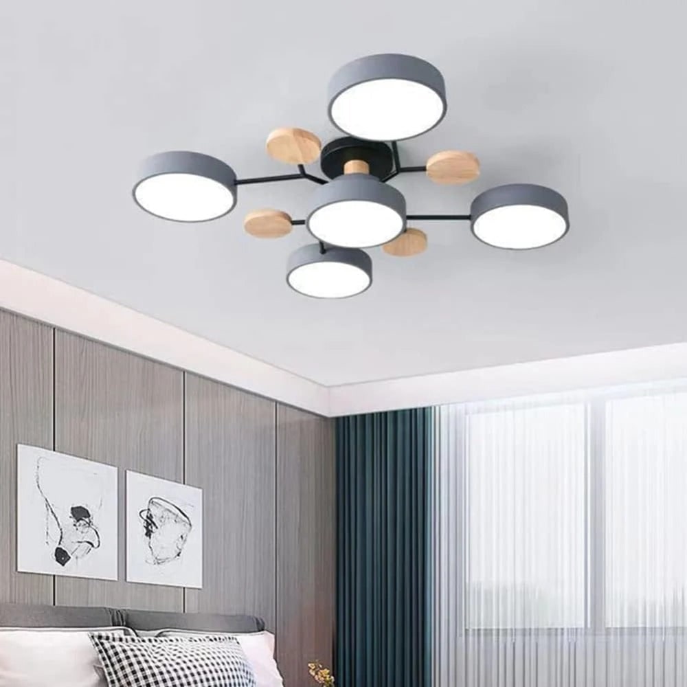 Chandelier Ceiling Light Hexagon Design Modern - Image 3