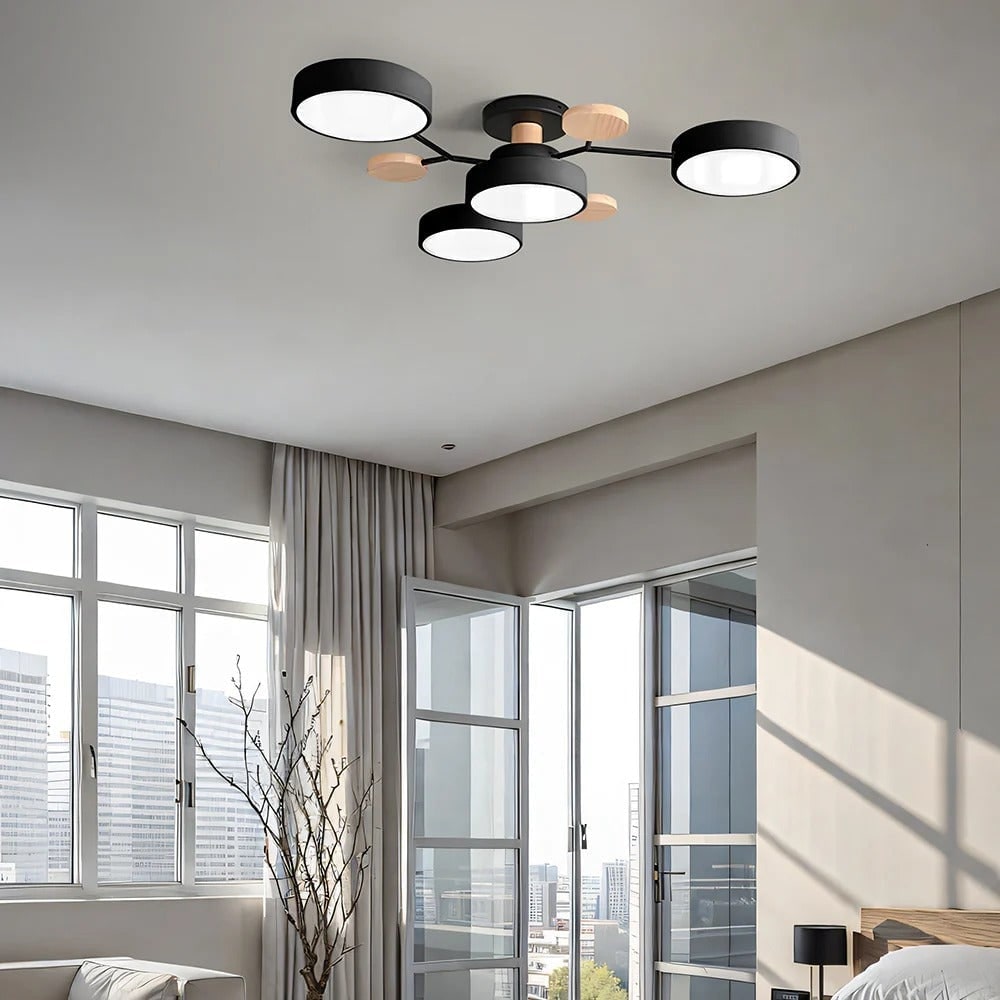 Chandelier Ceiling Light Hexagon Design Modern - Image 5