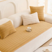 Chic Plush Sofa Cover Soft Comfort and Stylish Protection - Image 5