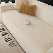 Chic Plush Sofa Cover Soft Comfort and Stylish Protection - Image 7