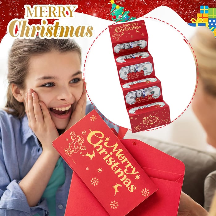 Christmas Cash Gift Envelope Holiday Giving and Festive Cheer - Image 6