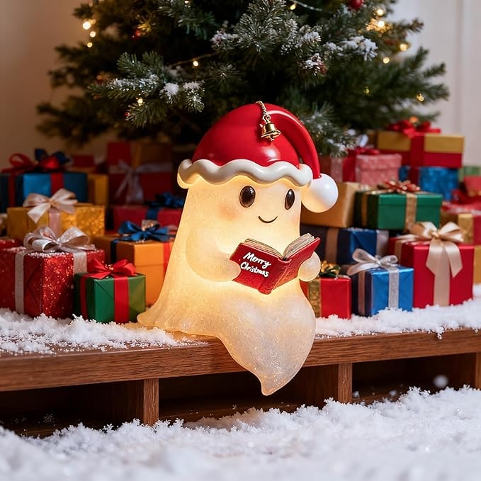 Christmas Ghost Decorative Light Holiday - Image 2