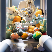 Coin Operated Claw Machine Toy Plush Prizes - Image 3
