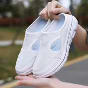 Comfortable Mesh Slip-On Sandals Active Lifestyle White - Image 2