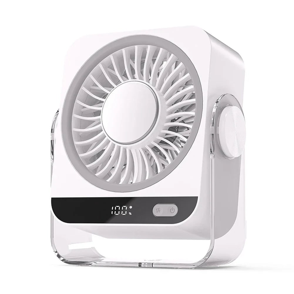Compact Rechargeable Desk Fan Home and Office Use - Image 3