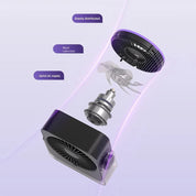 Compact Rechargeable Desk Fan Home and Office Use - Image 5