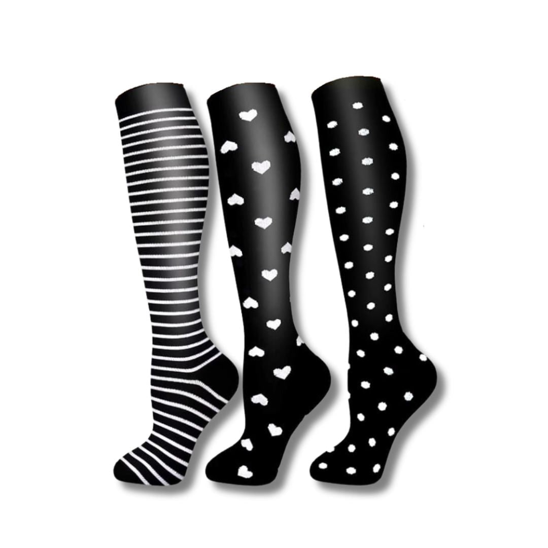 Compression Socks Stylish Supportive Wear - Image 1