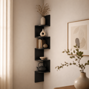 Corner Wall Shelf Modern Home Decor Space-Saving Design - Image 4