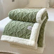 Cozy Sherpa Blanket Winter Soft Warm and Stylish Throw - Image 10
