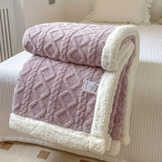 Cozy Sherpa Blanket Winter Soft Warm and Stylish Throw - Image 11