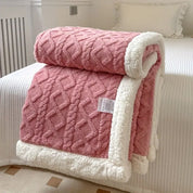 Cozy Sherpa Blanket Winter Soft Warm and Stylish Throw - Image 8