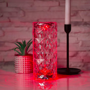 Crystal Touch Lamp Modern Glass Table Light Rechargeable LED - Image 10