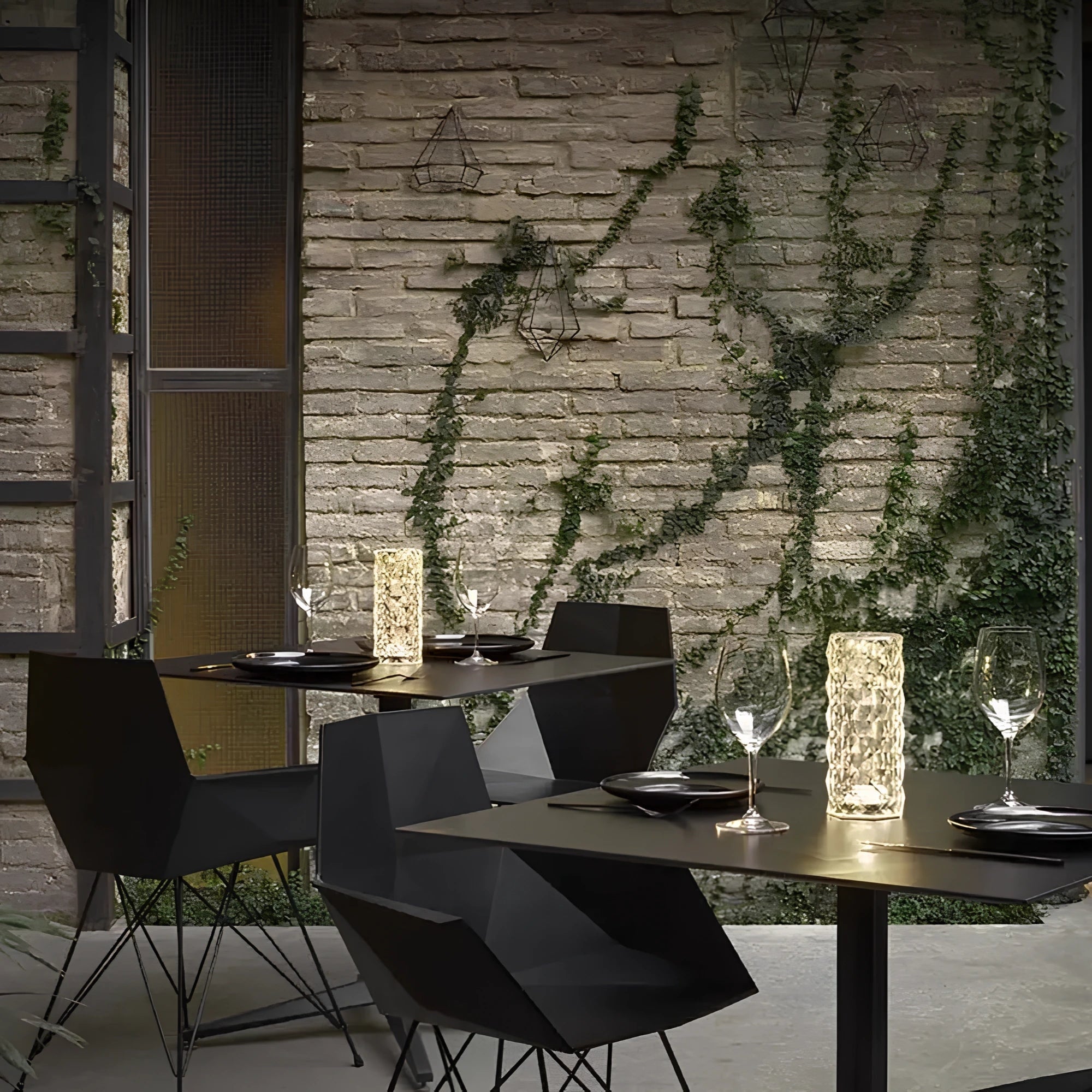 Crystal Touch Lamp Modern Glass Table Light Rechargeable LED - Image 12