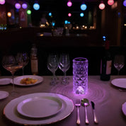 Crystal Touch Lamp Modern Glass Table Light Rechargeable LED - Image 13