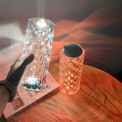Crystal Touch Lamp Modern Glass Table Light Rechargeable LED - Image 7