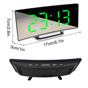 Digital Alarm Clock LED Display and Auto Dimming Function - Image 3