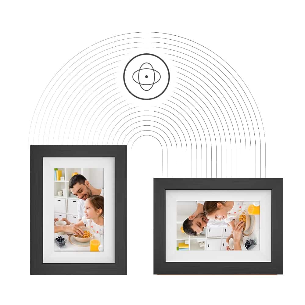 Digital Photo Frame Wi-Fi Connectivity 10.1" Smart Display - Image 8