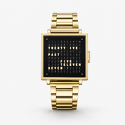 Digital Watch Word Display Illuminated Square Face Unisex - Image 2