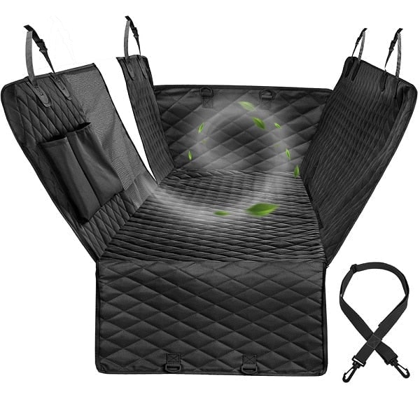 Dog Car Seat Cover Pet Protector Backseat Travel - Image 3