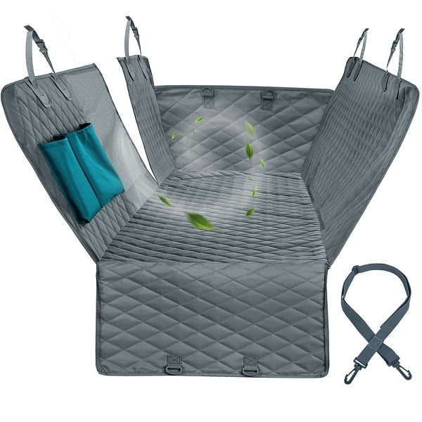 Dog Car Seat Cover Pet Protector Backseat Travel - Image 4