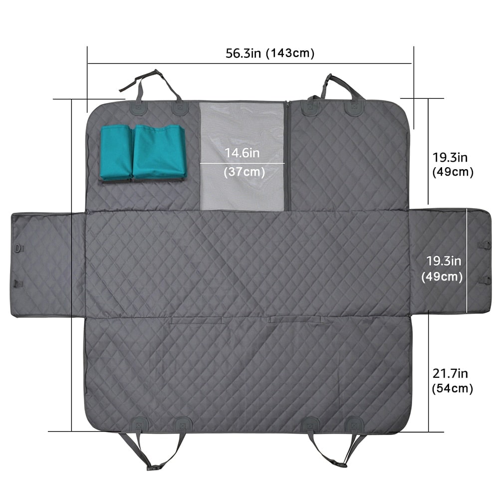 Dog Car Seat Cover Pet Protector Backseat Travel - Image 6