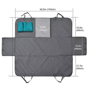 Dog Car Seat Cover Pet Protector Backseat Travel - Image 6