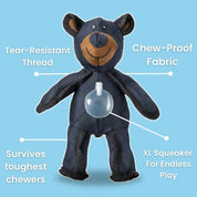 Dog Chew Toy Puppy Chew Toys Durable Plush Bear Design - Image 7