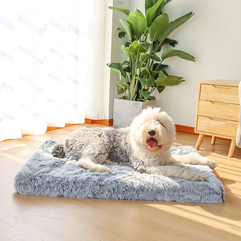 Dog Pillow Comfort and Support Soft Plush Bed - Image 1