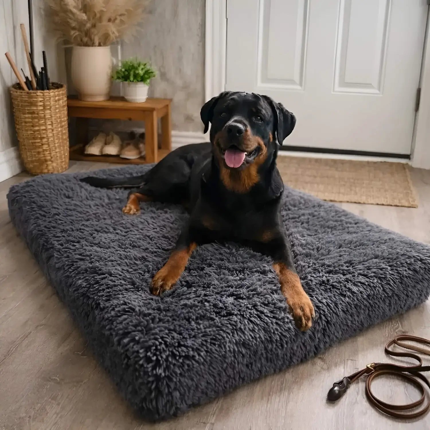 Dog Pillow Comfort and Support Soft Plush Bed - Image 2
