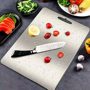 Durable Stainless Steel Cutting Board Kitchen Prep and Chopping - Image 2