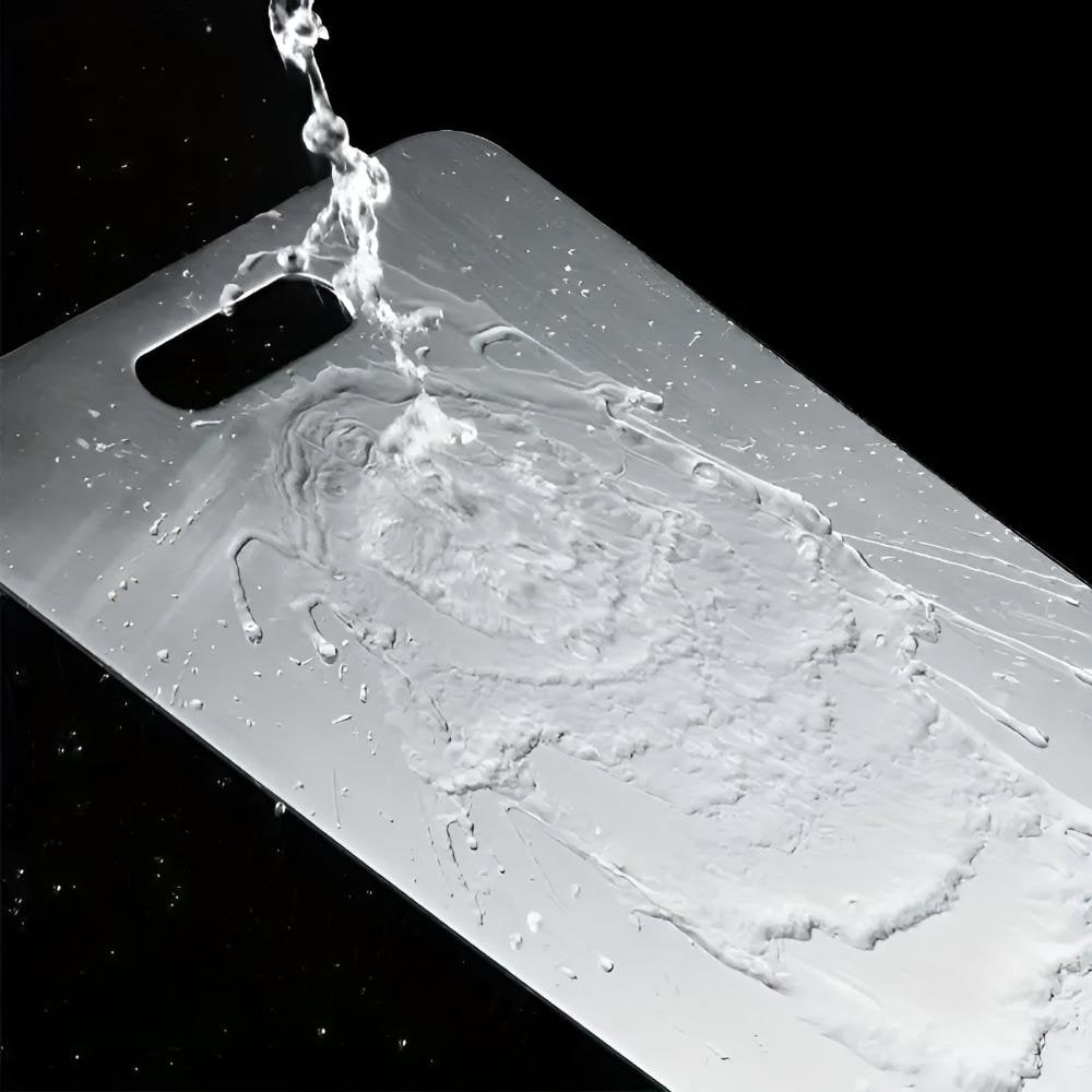 Durable Stainless Steel Cutting Board Kitchen Prep and Chopping - Image 5