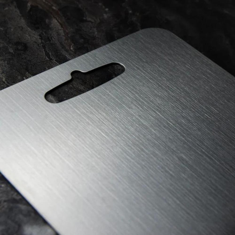 Durable Stainless Steel Cutting Board Kitchen Prep and Chopping - Image 6