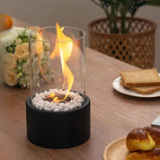 Everlasting Flame Oil Lamp Indoor Decor Modern Glass Design - Image 9