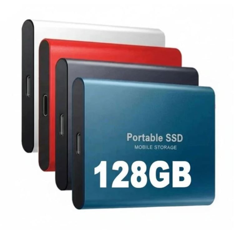 External Ssd 128gb Portable Storage Fast Usb-C Connection - Image 2