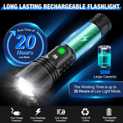 Extremely Bright LED Flashlight Long Range Zoom Functionality - Image 5
