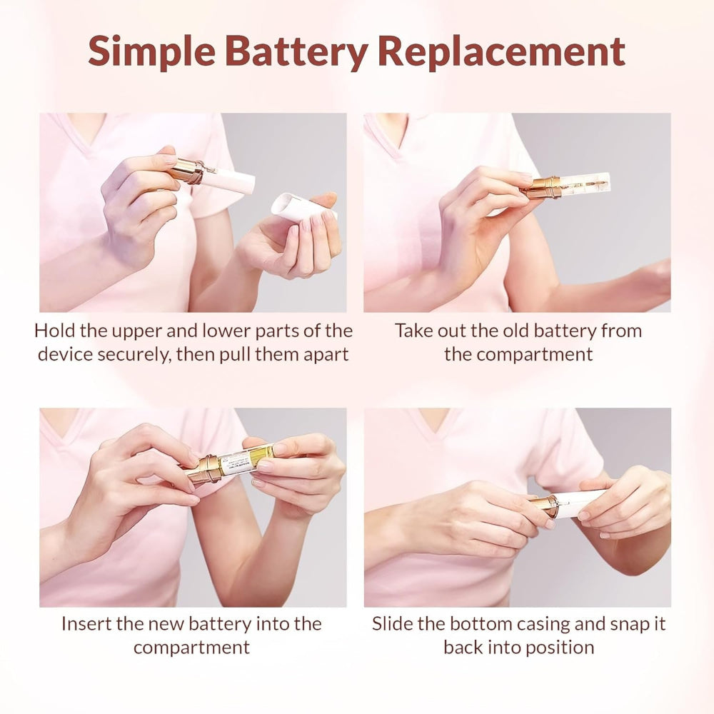 Facial Hair Remover Smooth Skin Portable Beauty Tool - Image 15