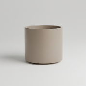 Matte Ceramic Cylinder Planter