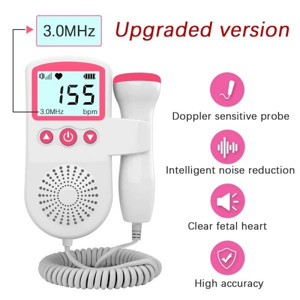 Fetal Heart Rate Monitor Home Pregnancy Monitoring Device - Image 8