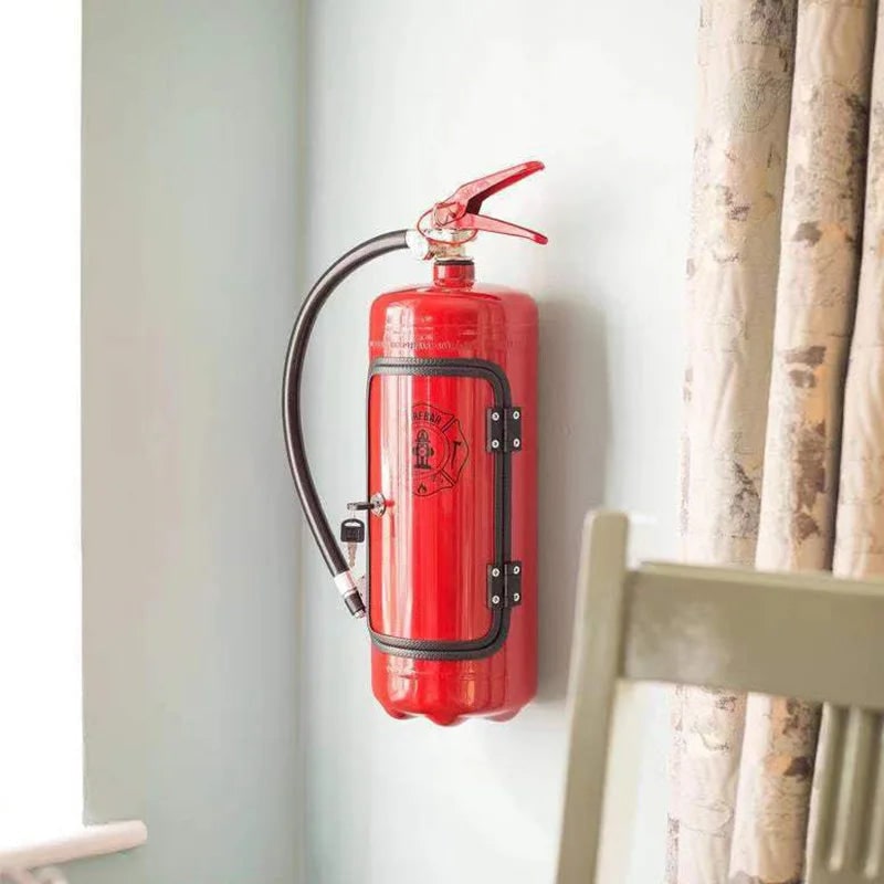 Fire Extinguisher Bottle Storage Home Bar Unique Hidden Design - Image 5