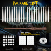 Floating Candles Magical Events Flameless Candle Lights Set - Image 5
