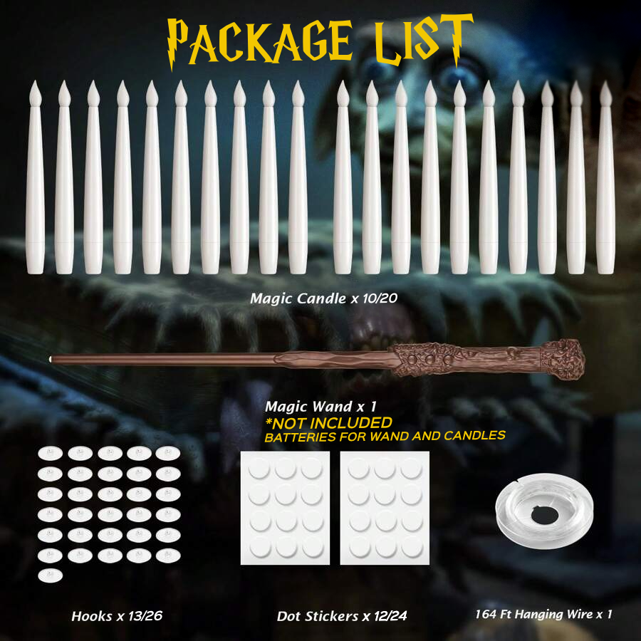 Floating Candles Magical Events Flameless Candle Lights Set - Image 5