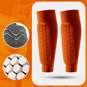 Football Shin Guard Sleeves Soccer Pad Compression Support - Image 11