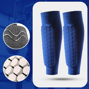 Football Shin Guard Sleeves Soccer Pad Compression Support - Image 2